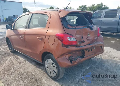 2018 Mitsubishi Mirage Es z USA, uszkodzony, nr VIN ML32A3HJ7JH011507